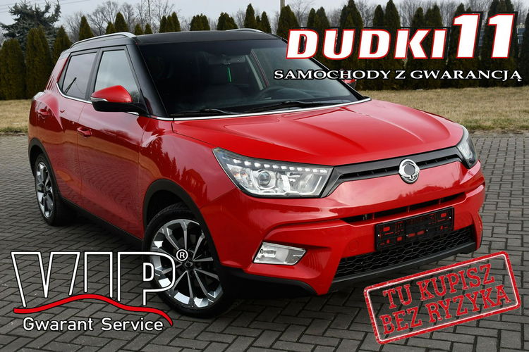 SsangYong Tivoli 1.6 Benzyna. Kamera Cof.Tempomat.Alu, Śliczny.Ledy.6 Biegowe. zdjęcie 1