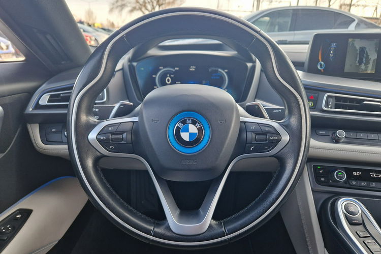 BMW i8 PlugIn 360KM HeadUp 4x4 Kamery360 Aut.ŚwiatłaDrogowe Możliwość Zamiany zdjęcie 11