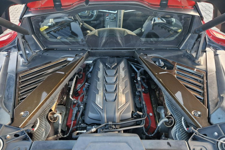 Chevrolet Corvette Jak Nowa Stingray Fotele klimatyzowane Kamery Przód i tył Kabriolet zdjęcie 10