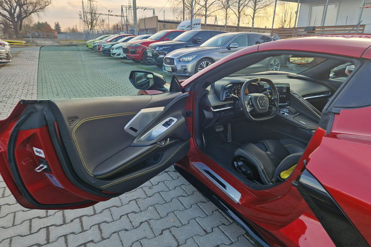 Chevrolet Corvette Jak Nowa Stingray Fotele klimatyzowane Kamery Przód i tył Kabriolet zdjęcie 14