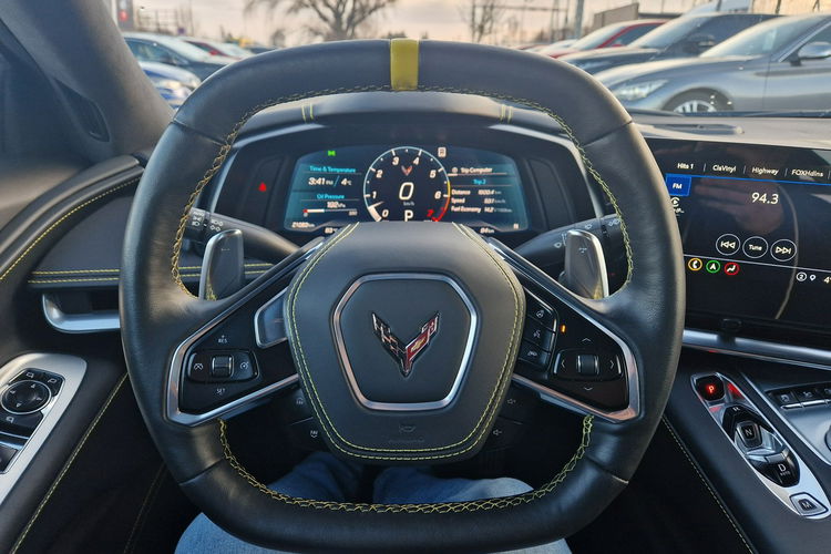 Chevrolet Corvette Jak Nowa Stingray Fotele klimatyzowane Kamery Przód i tył Kabriolet zdjęcie 18