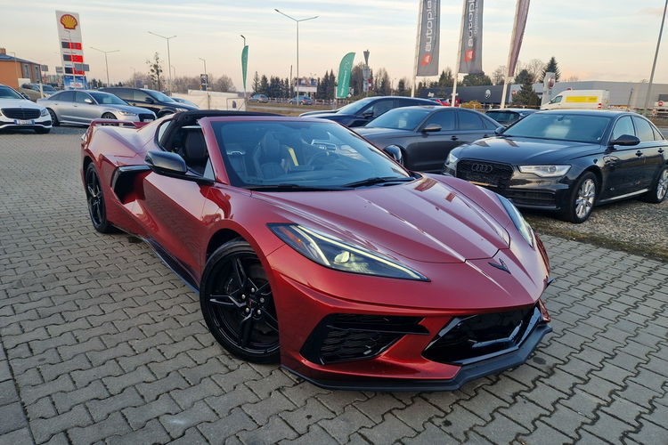 Chevrolet Corvette Jak Nowa Stingray Fotele klimatyzowane Kamery Przód i tył Kabriolet zdjęcie 32