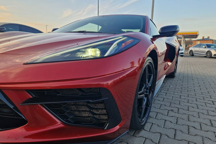 Chevrolet Corvette Jak Nowa Stingray Fotele klimatyzowane Kamery Przód i tył Kabriolet zdjęcie 6