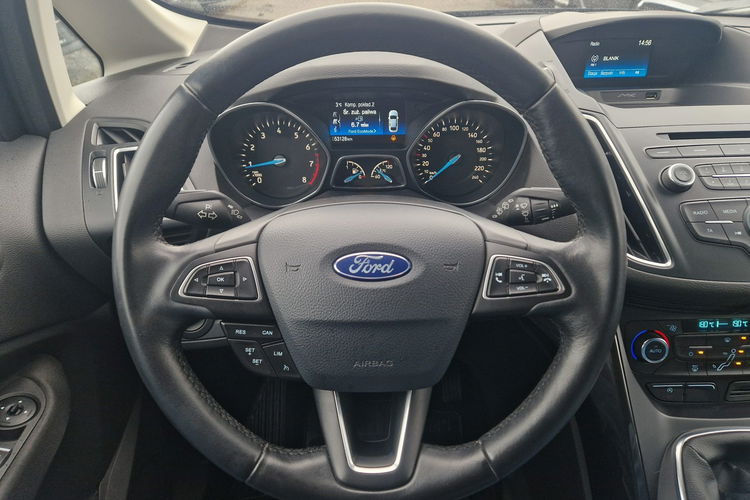 Ford Grand C-MAX Key-Less Led 6-Biegów KlimaTronic CzujnikiParkowania Gwarancja na ROK zdjęcie 17