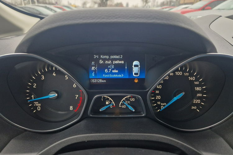 Ford Grand C-MAX Key-Less Led 6-Biegów KlimaTronic CzujnikiParkowania Gwarancja na ROK zdjęcie 20