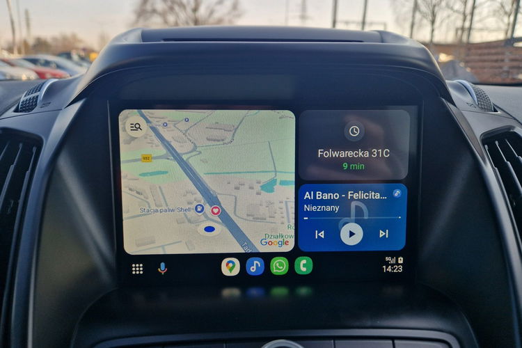 Ford Kuga Bezwypadkowy Automat AsystentParkowania SzybaPodgrzewana Key-Less zdjęcie 22