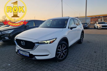 Mazda CX-5 SeriwsBOSH BOSE Szyber Skóra KeyLess Ele.Klapa AWD Gwarancja na ROK
