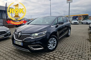 Renault Espace HeadUp AktywnyTemp Pół-Skóra Szyber Czyt.Znaków Gwarancja
