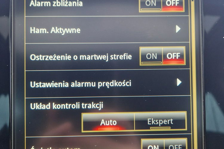 Renault Espace HeadUp AktywnyTemp Pół-Skóra Szyber Czyt.Znaków Gwarancja zdjęcie 24