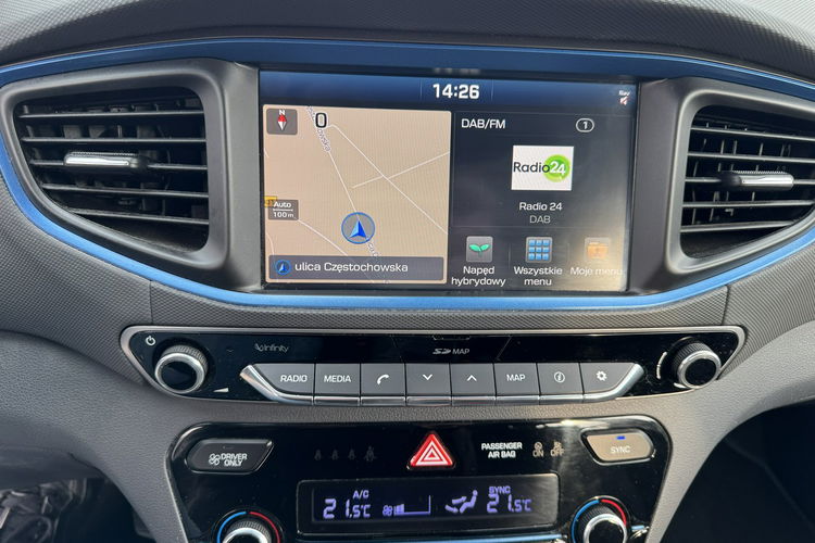 Hyundai IONIQ Hybryda Automat Pełny serwis Bezwypadkowy zdjęcie 18