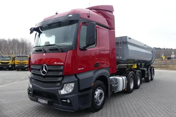 Mercedes ACTROS 2645 6x4 + WYWROTKA SCHWARZMULLER / 90 TYS KM /