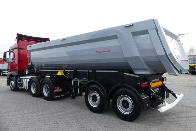 Mercedes ACTROS 2645 6x4 + WYWROTKA SCHWARZMULLER / 90 TYS KM / zdjęcie 4