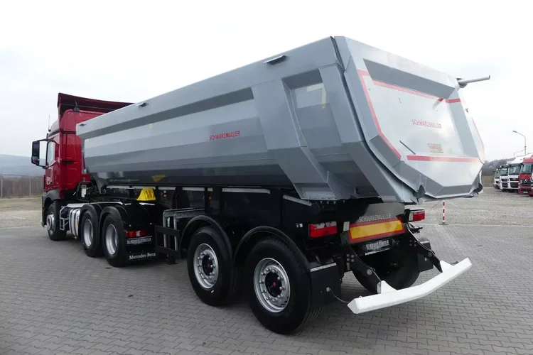 Mercedes ACTROS 2645 6x4 + WYWROTKA SCHWARZMULLER / 90 TYS KM / zdjęcie 5