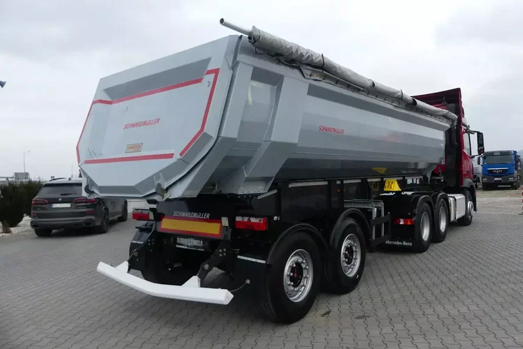Mercedes ACTROS 2645 6x4 + WYWROTKA SCHWARZMULLER / 90 TYS KM / zdjęcie 6