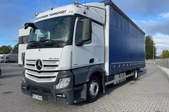 Mercedes ACTROS 1830 Firanka 20 palet