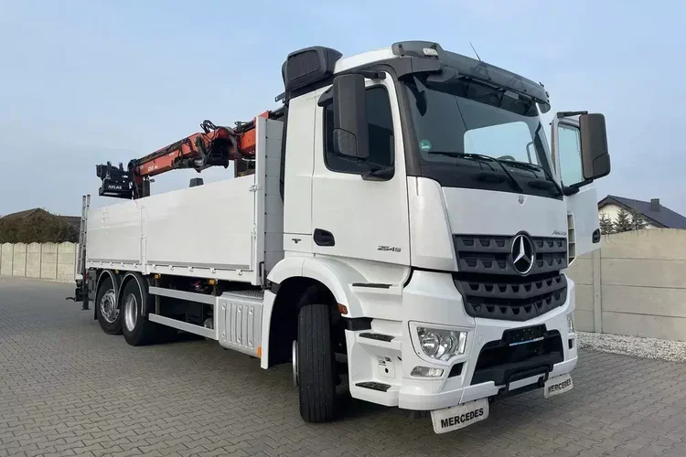 Mercedes Arocs 2545, HDS ATLAS 186.3 - PILOT zdjęcie 10