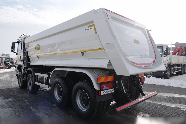 MAN TGS 41.470 / 8x6 / WYWROTKA TYLNOZSYPOWA / MEILLER KIPPER / UAL / EURO 6 zdjęcie 11