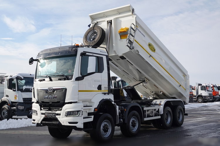 MAN TGS 41.470 / 8x6 / WYWROTKA TYLNOZSYPOWA / MEILLER KIPPER / UAL / EURO 6 zdjęcie 1