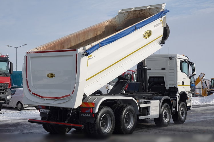 MAN TGS 41.470 / 8x6 / WYWROTKA TYLNOZSYPOWA / MEILLER KIPPER / UAL / EURO 6 zdjęcie 6
