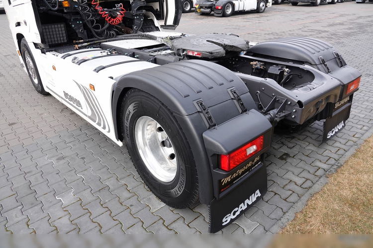 Scania S 450 / RETARDER / KLIMA POSTOJOWA / HYDRAULIKA / ALUFELGI / OPONY 100 % / PO KONTRAKCIE SERWISOWYM zdjęcie 14