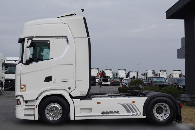 Scania S 450 / RETARDER / KLIMA POSTOJOWA / HYDRAULIKA / ALUFELGI / OPONY 100 % / PO KONTRAKCIE SERWISOWYM zdjęcie 6