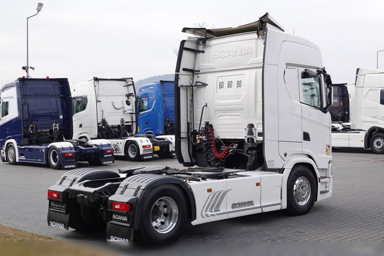 Scania S 450 / RETARDER / KLIMA POSTOJOWA / HYDRAULIKA / ALUFELGI / OPONY 100 % / PO KONTRAKCIE SERWISOWYM zdjęcie 8