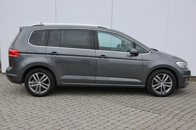 Volkswagen Touran 1.5TSI 150KM DSG Highline 7os Kamera El.Klapa Hak Podgrz.Szyba SalonPL zdjęcie 37