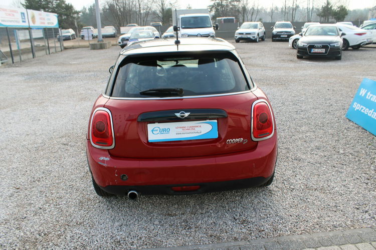 MINI cooper D Czerwony-F-marża-gwarancja-2017-diesel-bezkluczykowy zdjęcie 6