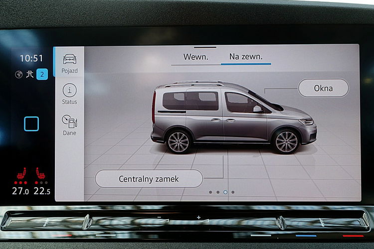 Volkswagen Caddy 5 New AUTOMAT+LED+NAVI ASO GWARANCJA I-wł Kraj Bezwyp F23% 4x2 zdjęcie 39