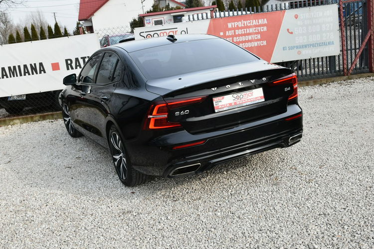 Volvo S60 2.0B4 197KM Automat 2020r. Polski SALON Fv23 FullLED Skóra Kamera zdjęcie 17