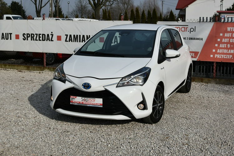 Toyota Yaris 1.5 HYBRID 75KM Automat 2018r. Polski SALON 27tkm Kamera Climatronic zdjęcie 2