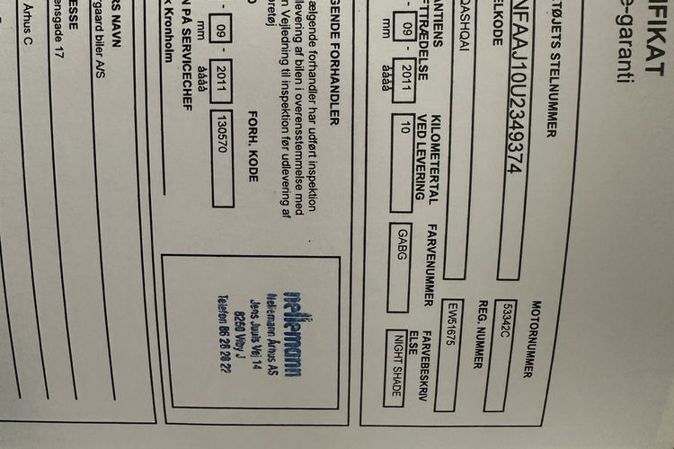 Qashqai Nissan Qashqai 1.6 Benz Panorama KeyLess Navi BOSE Opłaty GWARANCJA zdjęcie 25