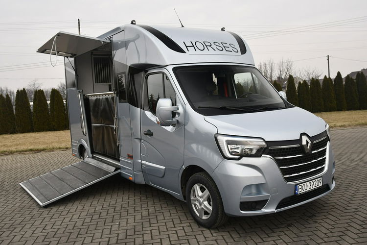 Renault Master Koniowóz 2.3dci Nowa Zabudowa Ogierowa. Kamery na Stanowiska zdjęcie 2