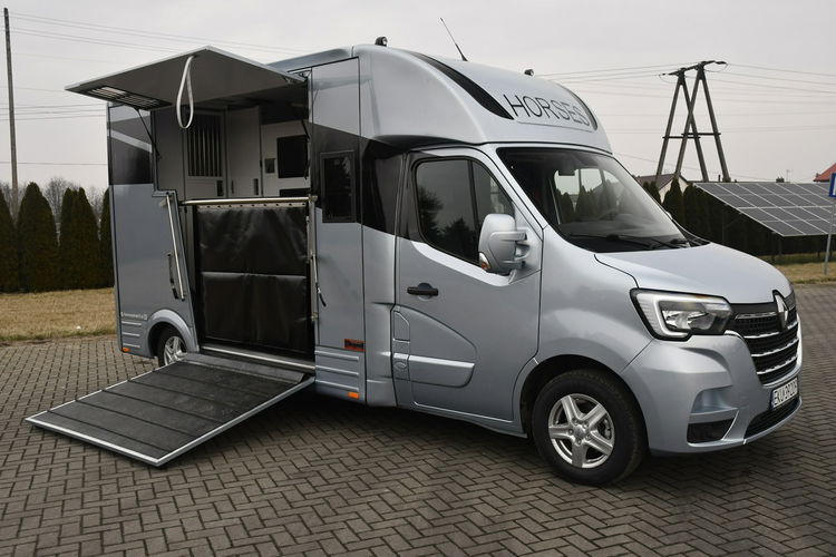 Renault Master Koniowóz 2.3dci Nowa Zabudowa Ogierowa. Kamery na Stanowiska zdjęcie 3