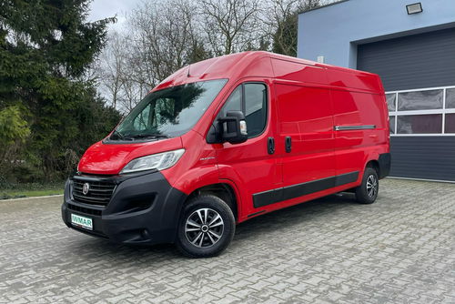 Fiat Ducato 2.3 130KM 2019 L2H2 3 osobowy Tempomat Webasto Klimatyzacja Hak