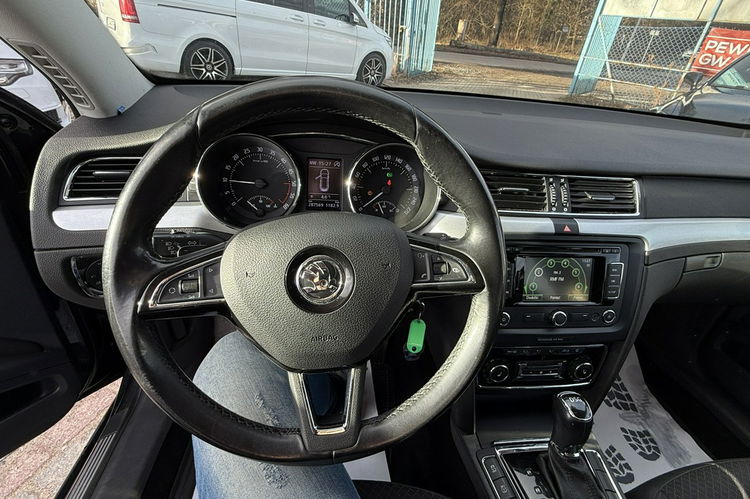 Skoda Superb 2.0tdi 170KM dsg ledy bi xenon Navi el.klapa bezwypadkowy serwis 1r.gw zdjęcie 14