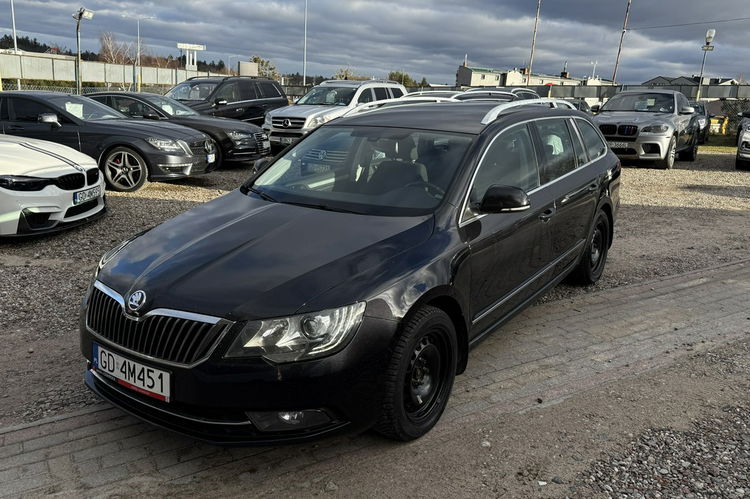 Skoda Superb 2.0tdi 170KM dsg ledy bi xenon Navi el.klapa bezwypadkowy serwis 1r.gw zdjęcie 4