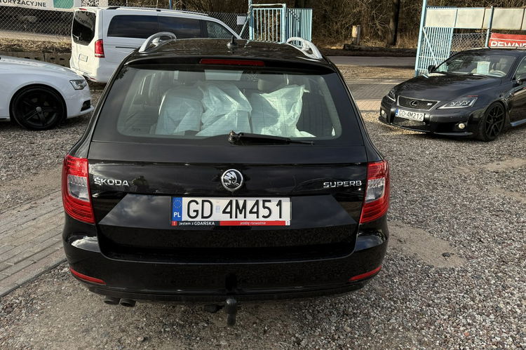 Skoda Superb 2.0tdi 170KM dsg ledy bi xenon Navi el.klapa bezwypadkowy serwis 1r.gw zdjęcie 9