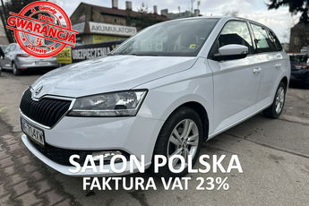Skoda Fabia Salon Polska Poleasingowy I właściciel Serwis ASO VAT 23% Bezwypadkowy