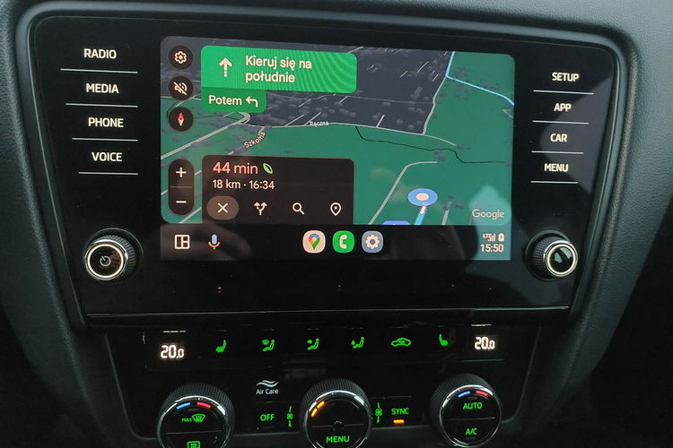 Skoda Octavia Polski salon, bezwypadkowy, 1.8 180PS, STYLE, Full LED. zdjęcie 11
