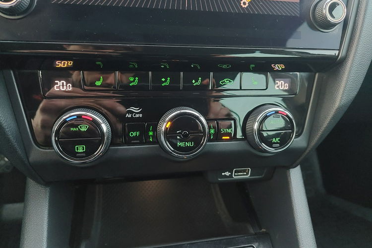 Skoda Octavia Polski salon, bezwypadkowy, 1.8 180PS, STYLE, Full LED. zdjęcie 9