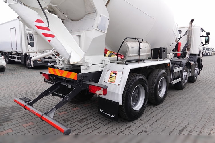 Scania / P 410 / 8X4 / BETONOMIESZARKA / GRUSZKA SCHWING STETTER / 9 m3 / EURO 6 zdjęcie 15