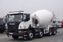 Scania / P 410 / 8X4 / BETONOMIESZARKA / GRUSZKA SCHWING STETTER / 9 m3 / EURO 6 zdjęcie 2