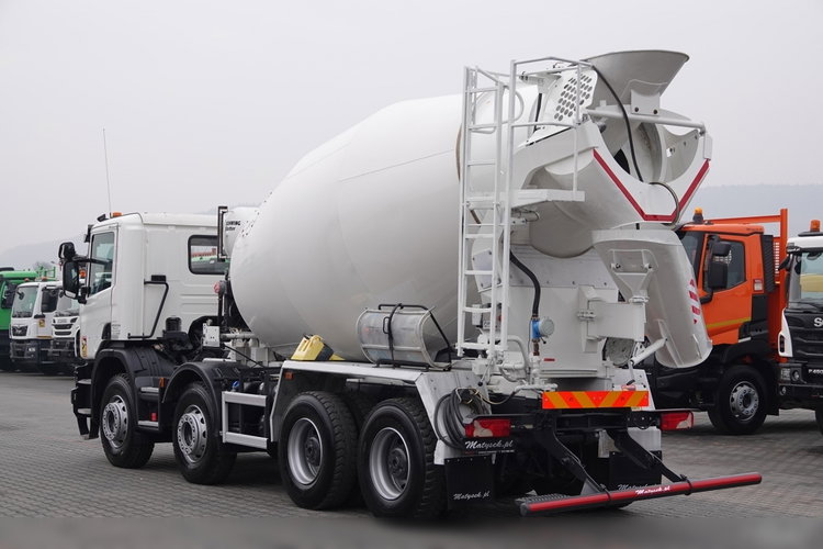 Scania / P 410 / 8X4 / BETONOMIESZARKA / GRUSZKA SCHWING STETTER / 9 m3 / EURO 6 zdjęcie 5