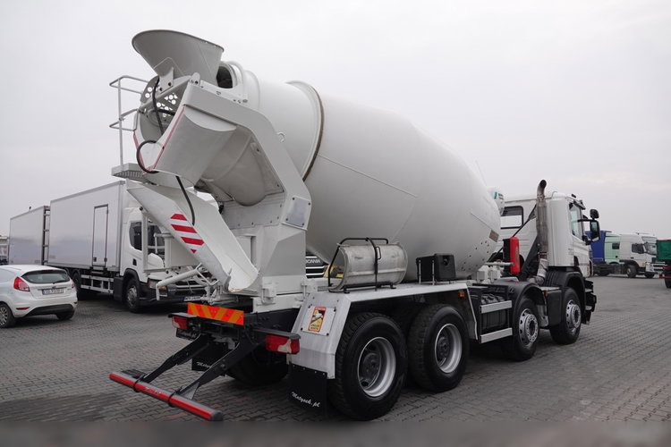 Scania / P 410 / 8X4 / BETONOMIESZARKA / GRUSZKA SCHWING STETTER / 9 m3 / EURO 6 zdjęcie 6