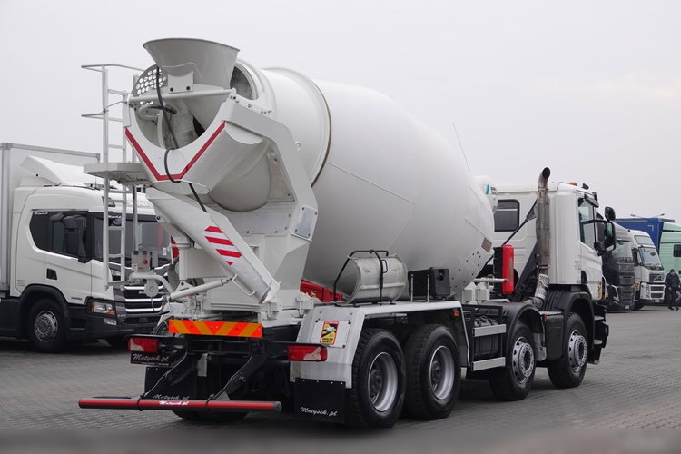 Scania / P 410 / 8X4 / BETONOMIESZARKA / GRUSZKA SCHWING STETTER / 9 m3 / EURO 6 zdjęcie 7