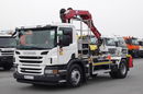 Scania P 320 / 4X2 / WYWROTKA BDF + HDS HMF 635 / STERIWANIE RADIOWE / CHWYTAK / EURO 6 / BDF + KIPPER + HDS  zdjęcie 10