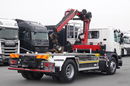 Scania P 320 / 4X2 / WYWROTKA BDF + HDS HMF 635 / STERIWANIE RADIOWE / CHWYTAK / EURO 6 / BDF + KIPPER + HDS  zdjęcie 13