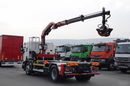 Scania P 320 / 4X2 / WYWROTKA BDF + HDS HMF 635 / STERIWANIE RADIOWE / CHWYTAK / EURO 6 / BDF + KIPPER + HDS  zdjęcie 2
