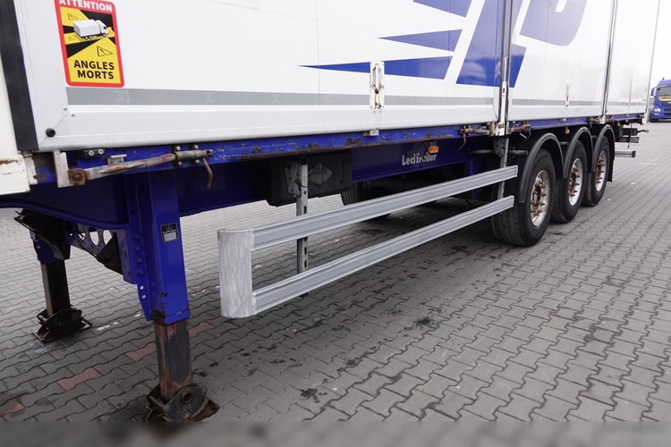 LECITRAILER / KONTENER / KOFFER / OTWIERANE BOKI / MOCNA PODŁOGA SZYNA DESKA zdjęcie 12